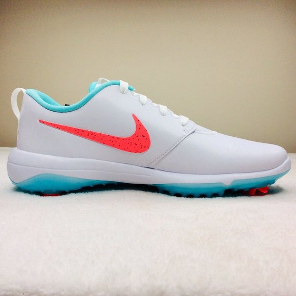 Nike Roshe Tour G Golf Shoes White Pink South Beac - Picture 6 of 10